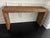 Farmhouse Coastal Rattan Console Table For Sale - Image 11 of 11