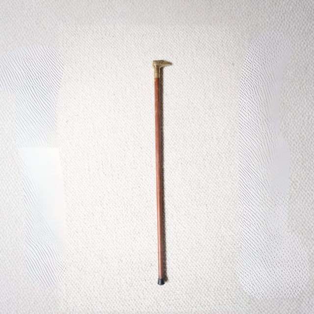 Add character and craftsmanship to your collection with this 19th century French oak cane, featuring a beautifully carved...