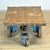 Wood Industrial Coffee Table, 1960s For Sale - Image 7 of 12