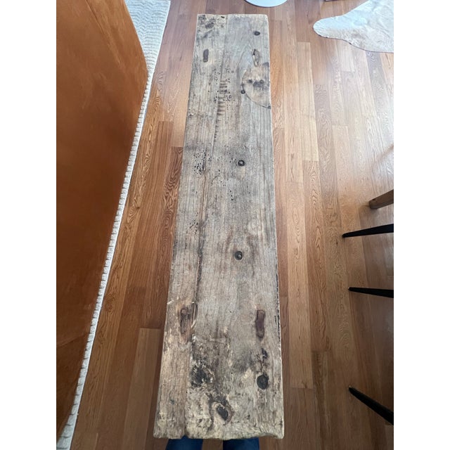 If you like rustic chic, this is the bench for you. Slim, lightweight but full of character, this craftsman wooden bench...
