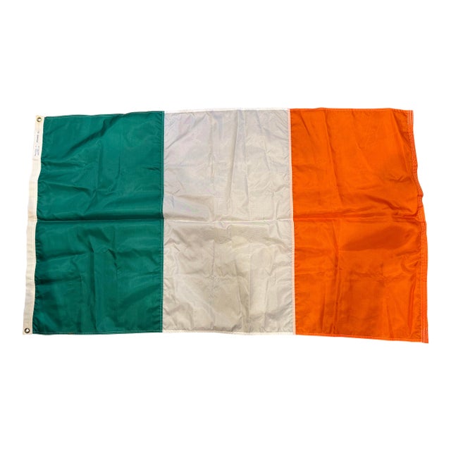 Late 20th Century Vintage Irish Flag For Sale