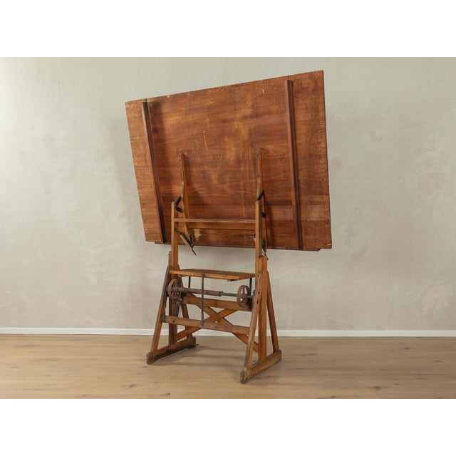 Wooden Drawing Table, 1900s For Sale - Image 6 of 12