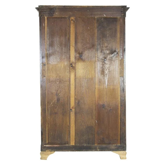 Antique Viennese Biedermeier Wardrobe in Cherrywood For Sale - Image 9 of 10