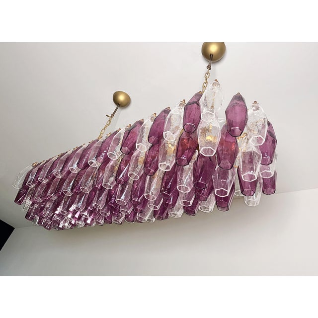 Murano Poliedri Chandelier by Carlo Scarpa, 1990s For Sale - Image 13 of 18