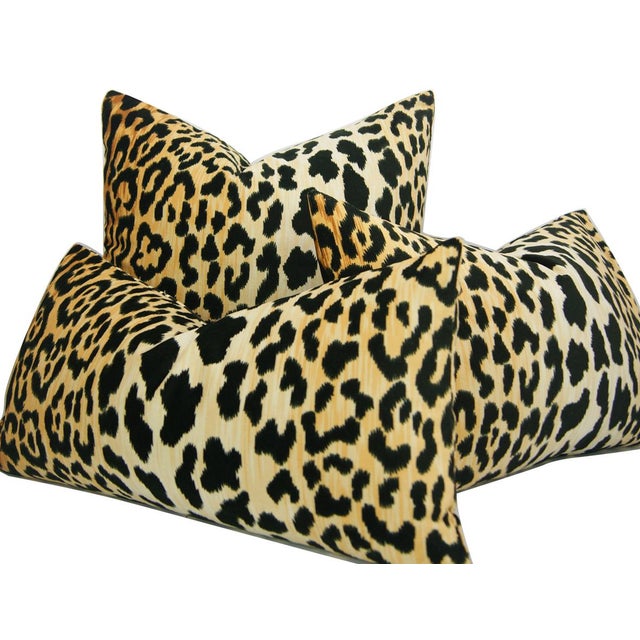 Leopard Print Velvet Pillow Cover Chairish