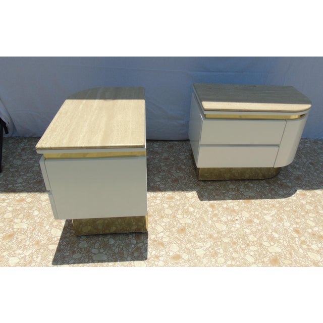 Steve Chase Nightstands - A Pair For Sale - Image 10 of 11