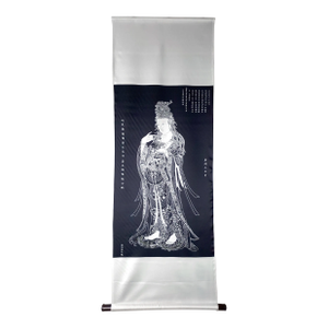 Chinese Yangzhi Kuan Yin Scroll