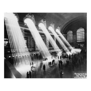 Sun Beams Into Grand Central Station, 1930, Silver Gelatin Fibre Print For Sale