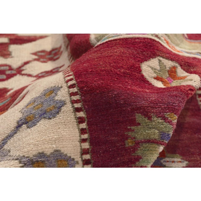 Vintage Turkish Oushak Rug, 05'04 X 11'04 For Sale In Dallas - Image 6 of 10