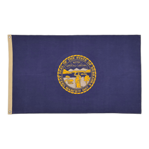 Vintage Cotton State Flag of Nebraska