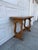 Brown Vintage French Louis XV Style Carved Wood Console Table With Marble Top For Sale - Image 8 of 12
