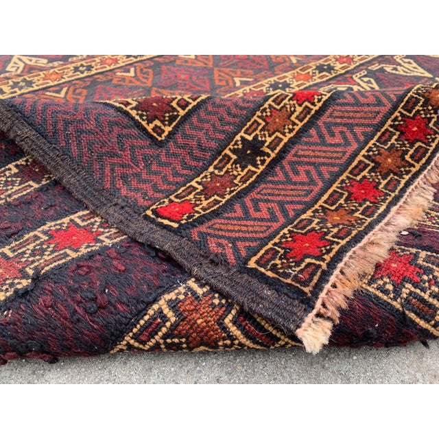 1990s Unique Flatweave Tribal Handwoven Kilim Rug | Chairish