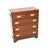 Antique Military Campaign Chest of Drawers, 1930 For Sale - Image 9 of 9