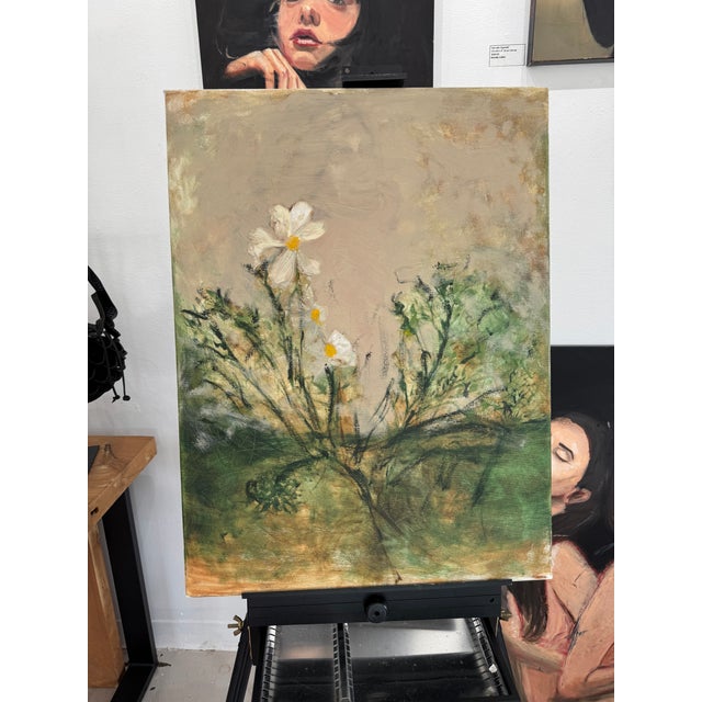Original Oil on Canvas Floral Art by Michelle Collins For Sale - Image 9 of 10