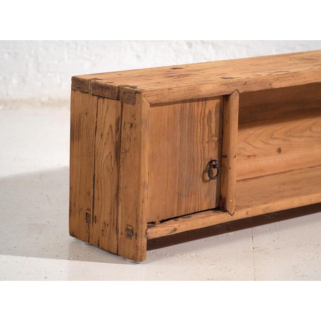 Antique Pine Low Sideboard For Sale - Image 3 of 11