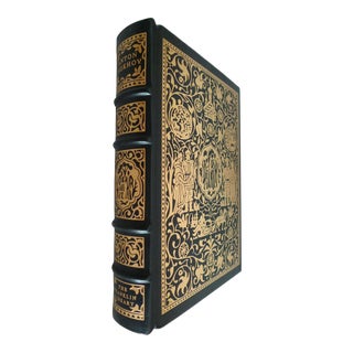 1970s Illustrated Leather Book, Anton Chekhov's Peasants and Other Stories For Sale