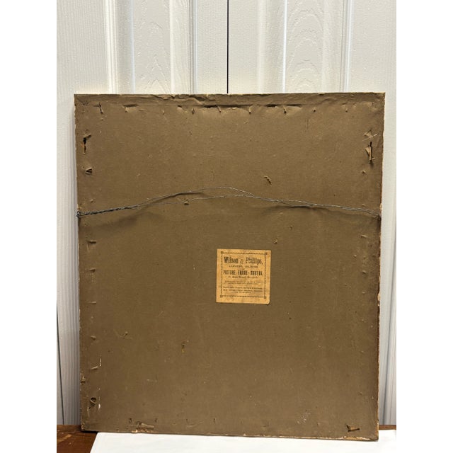 Antique English Royal Medical Corps Ww1 Framed Embroidery Piece For Sale In Naples, FL - Image 6 of 6