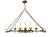 A German entryway chandelier from the 1900s — dramatic Gothic lighting for a castle entry, great room, or lodge. A moody...