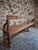 Antique Monastery Bench with Oak Frame, 1890s For Sale - Image 9 of 18
