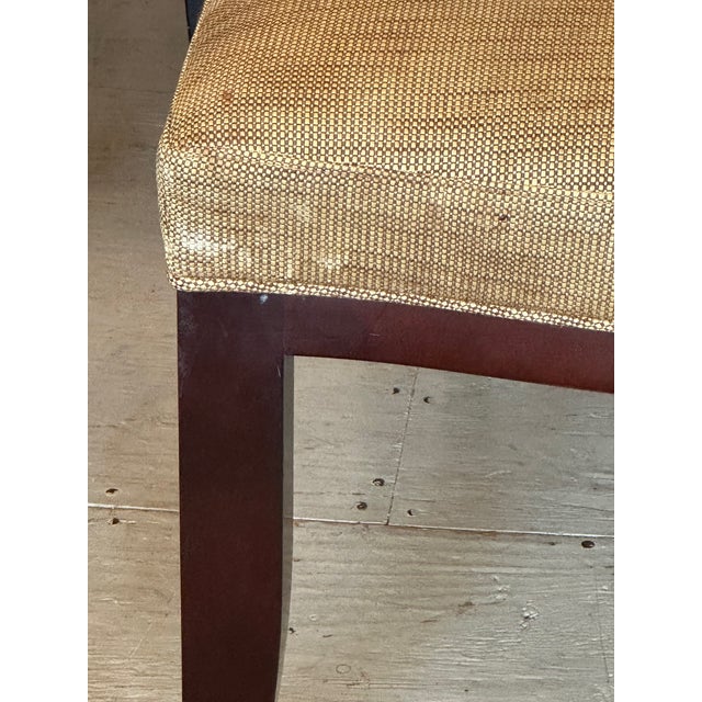 Brown Oval X Barbara Barry Dining Chairs for Baker -Set of 8 For Sale - Image 8 of 16