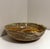 Vintage Afghanistan Banded Calcite Bowl 14” Green & White Onyx Stone Collection MCM For Sale - Image 4 of 8