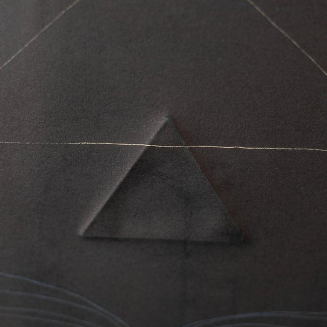 Unknown, Abstract Geometric Compositions, 1980s, Silk-Screen, Set of 2 For Sale - Image 6 of 14