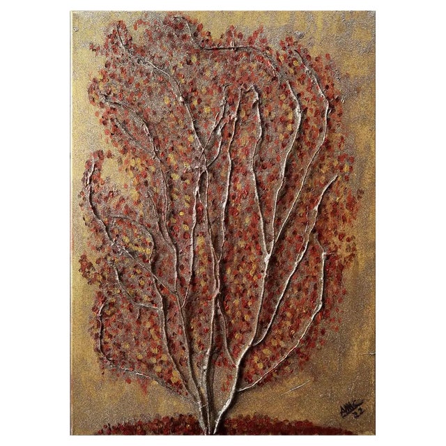 Anna Maria Caboni, Enchanted Forest, Original Acrylic, 2022 For Sale