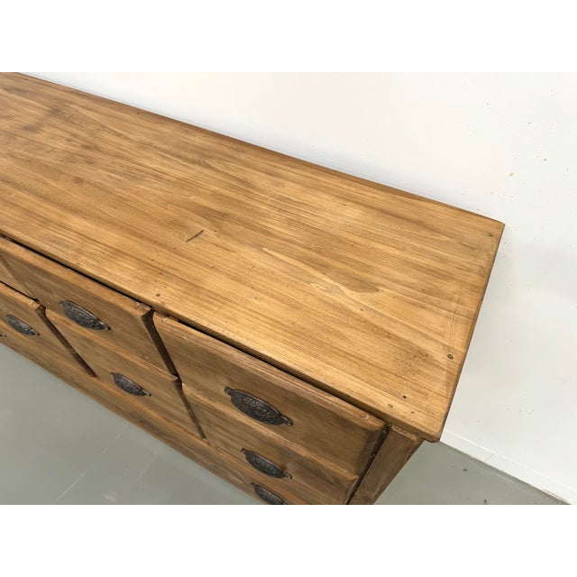 Large Pine Trade Cabinet, 1950 For Sale - Image 18 of 18