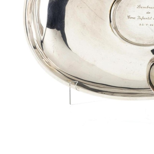Silver-Plated Bath Gomil and Lavender from Topaz, Set of 2 For Sale - Image 3 of 6
