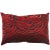 Tigre Pillow, Red & Black For Sale - Image 4 of 4