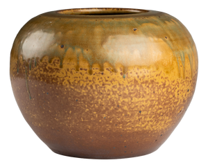 Glazed Stoneware Ceramic Vase by Paul Jeanneney, 1890s