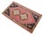 Textile Hand Knotted Small Turkish Rug Wool Door Mat Entry Decor - 23'' X 40'' For Sale - Image 7 of 14