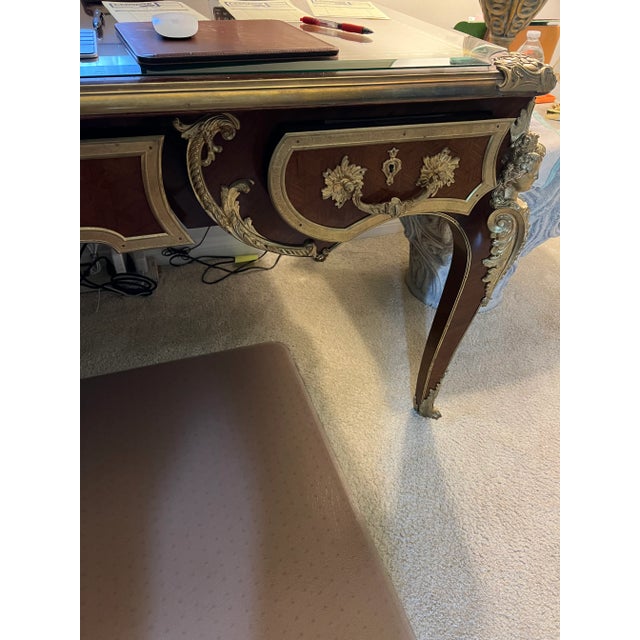 Desk, Louis XV Platt, 19th Century For Sale - Image 4 of 10