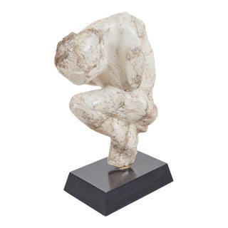 Mid 20th Century Marble Abstract Sculpture by Hyam Myer For Sale