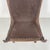Animal Skin Set of Brown High Backed Falcon Chair with Ottoman by Sigurd Resell For Sale - Image 7 of 10