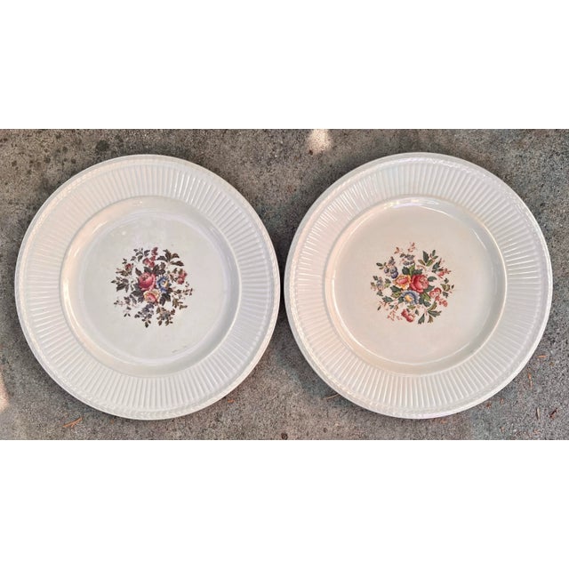 Wedgwood Conway Plates- a Pair For Sale - Image 9 of 9