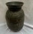 1960s Rustic Black Hand Turned Wood Honey Pot/Vase For Sale - Image 4 of 13