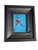 Fantastic trio of vintage contemporary style African figural oil paintings on canvas, all framed, small sizes to make...