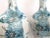 Modern Huge Lamp Pair Blue & Metallic Gold Hand Painted Peacocks 1960s Kutani For Sale - Image 3 of 18