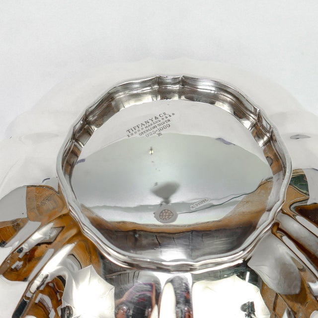 Tiffany & Co. Mid-Century Modern Sterling Silver Shaped Fruit Bowl For Sale - Image 11 of 11