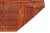 Mid 20th Century Modern Vintage Orange Kilim Rug For Sale - Image 5 of 7