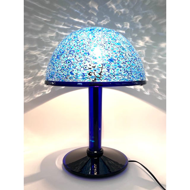 Neverrino Mushroom Lamps in Murrini Glass by Gae Aulenti for Vistosi, 1960s, Set of 2 For Sale - Image 13 of 18