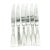 Knifes by Hefra, Poland, 1960s, Set of 6 For Sale - Image 3 of 4