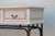 1970s Hollywood Regency Faux Bamboo Metal & Wood Four-Drawer Console Table For Sale - Image 4 of 18