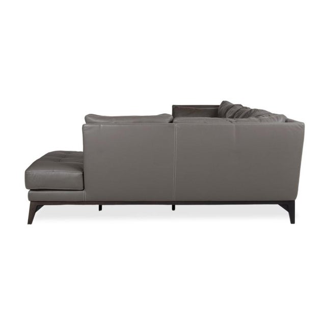 Serenity Leather Corner Sofa from Roche Bobois For Sale - Image 14 of 16
