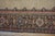 1900s Brown Medallion Antique Persian Malayer Carpet 9'3" X 12'6" Wool Knotted Rug For Sale - Image 4 of 6