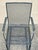 Mid-Century Modern Vintage Mid Century Modern Wrought Iron Metal Mesh Spring Cantilever Patio Chair For Sale - Image 3 of 8