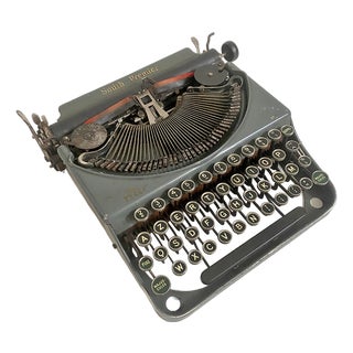 Premier Portable Typewriter from Smith, 1930s For Sale