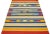 Modern 2020s Modern Kilim Handmade Multicolor Geometric Wool Rug For Sale - Image 3 of 7