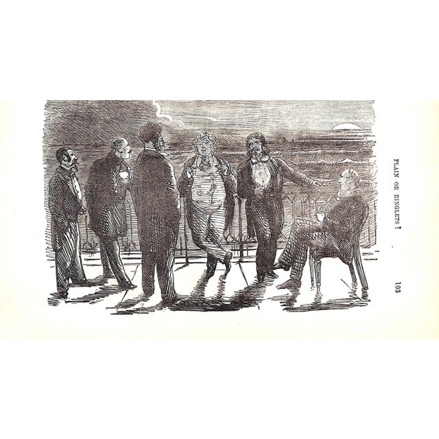 Set of 2 "Mr. Romford's Hounds & Plain or Ringlets?" Book 1865 Leech, John and Browne, h.k. For Sale - Image 12 of 18